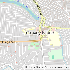 Map of Canvey Island, Essex