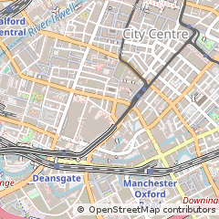 Map of Manchester