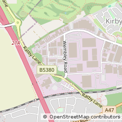 Map of Leicester