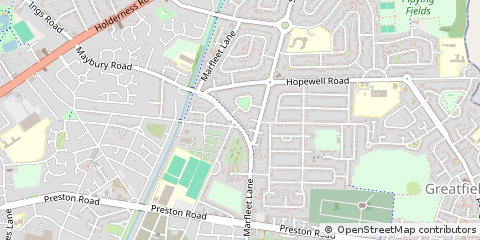 Map of Hull
