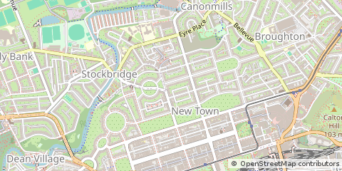 Map of Edinburgh