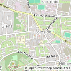 Map of Dundee