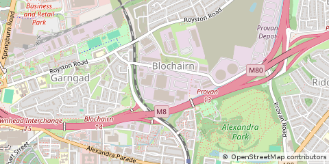 Map of Glasgow