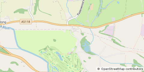 Map of Mold, Flintshire