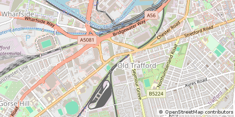Map of Manchester