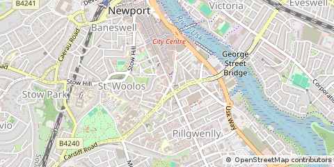 Map of Newport