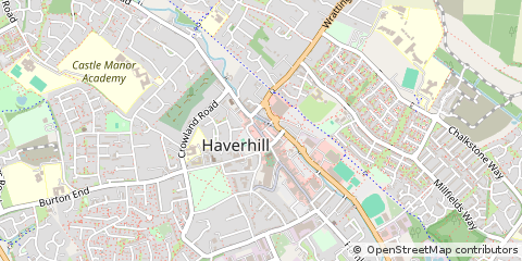 Map of Haverhill