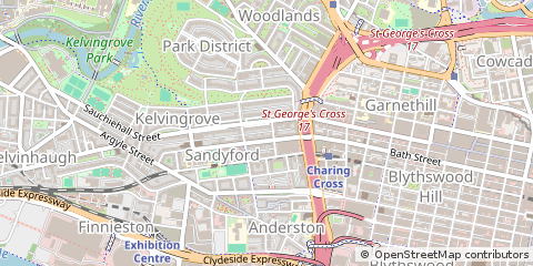 Map of Glasgow