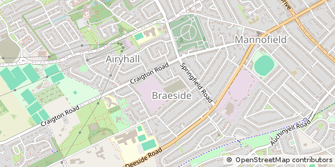 Map of Aberdeen