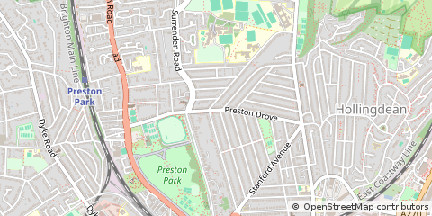 Map of Brighton