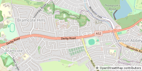 Map of Nottingham