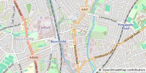Map of Birmingham
