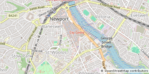 Map of Newport