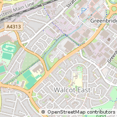 Map of Swindon