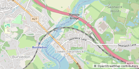 Map of Southampton