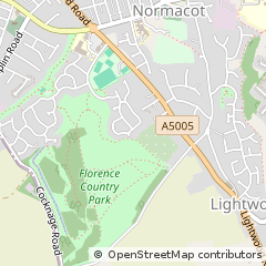 Map of Stoke-on-Trent