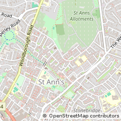 Map of Nottingham