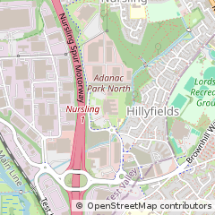 Map of Southampton, Hampshire
