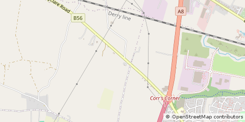 Map of CO. Antrim