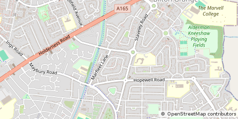 Map of Hull