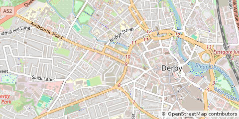 Map of Derby