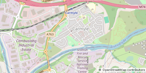 Map of Glasgow