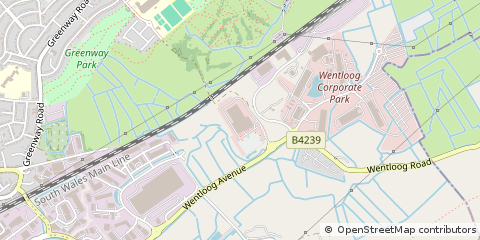 Map of Cardiff