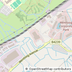 Map of Cardiff