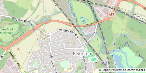 Map of Sheffield