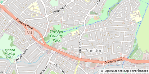 Map of Birmingham