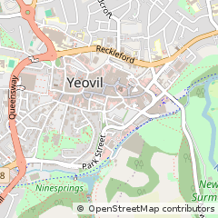 Map of Yeovil