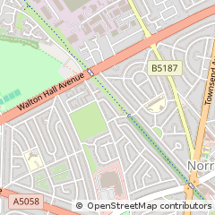 Map of Liverpool