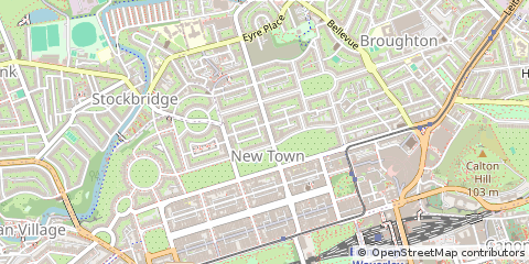 Map of Edinburgh