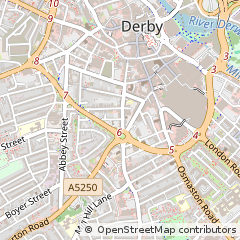 Map of Derby