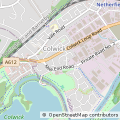 Map of Nottingham