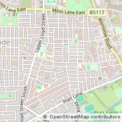 Map of Manchester