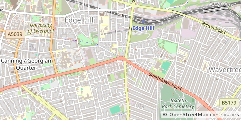 Map of Liverpool