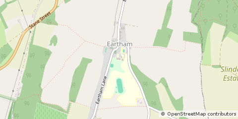 Map of Chichester, West Sussex