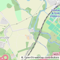 Map of Cobham