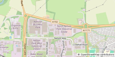 Map of Cramlington