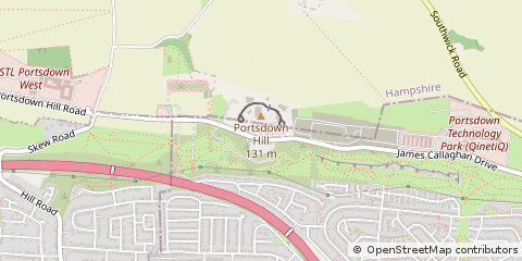 Map of Fareham, Hampshire