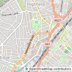 Map of Sheffield