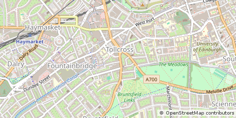 Map of Edinburgh
