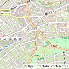 Map of Edinburgh