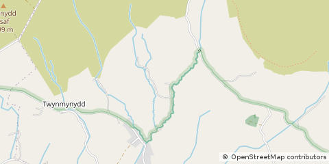 Map of Ammanford, Carmarthenshire