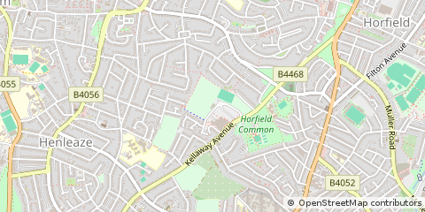 Map of Bristol, Avon