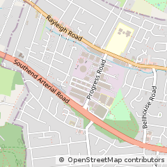 Map of Leigh-on-SEA, Essex