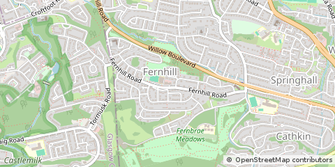 Map of Glasgow