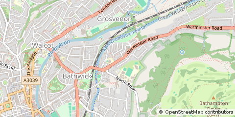 Map of Bath