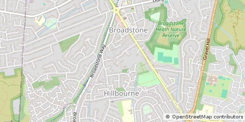 Map of Broadstone